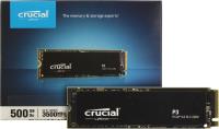 CRUCIAL P3 500GB SSD m.2 NVMe PCIe 3500/3000MB SSD CT500P3SSD8